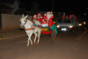 Inaugurao da iluminao de Natal.