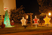 Inaugurao da iluminao de Natal.