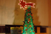 Inaugurao da iluminao de Natal.