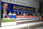 Clio recebe placa de inaugurao da pavimentao da rodovia Jos Olmpio Filho