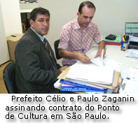 Iep oficializa ponto de cultura em So Paulo.