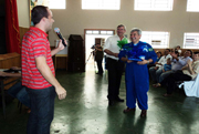 Astronauta Marcos Pontes tambm apia campanha de incentivo  leitura do Ponto de Cultura de Iep