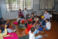 Psicopedagoga melhora o aprendizado escolar.